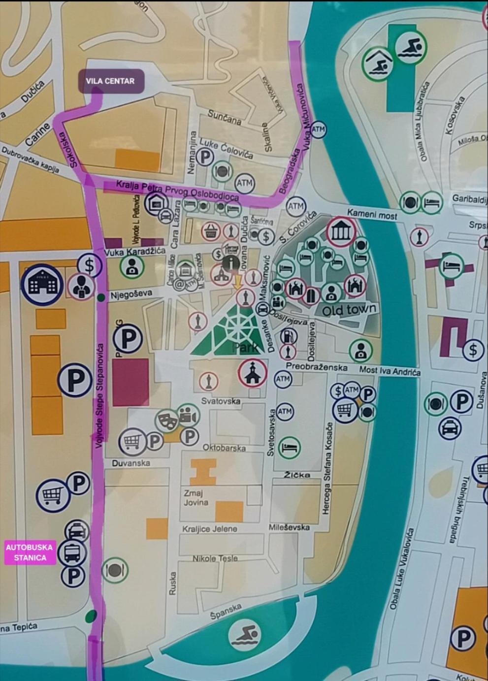 טרביניה Vila Centar מראה חיצוני תמונה